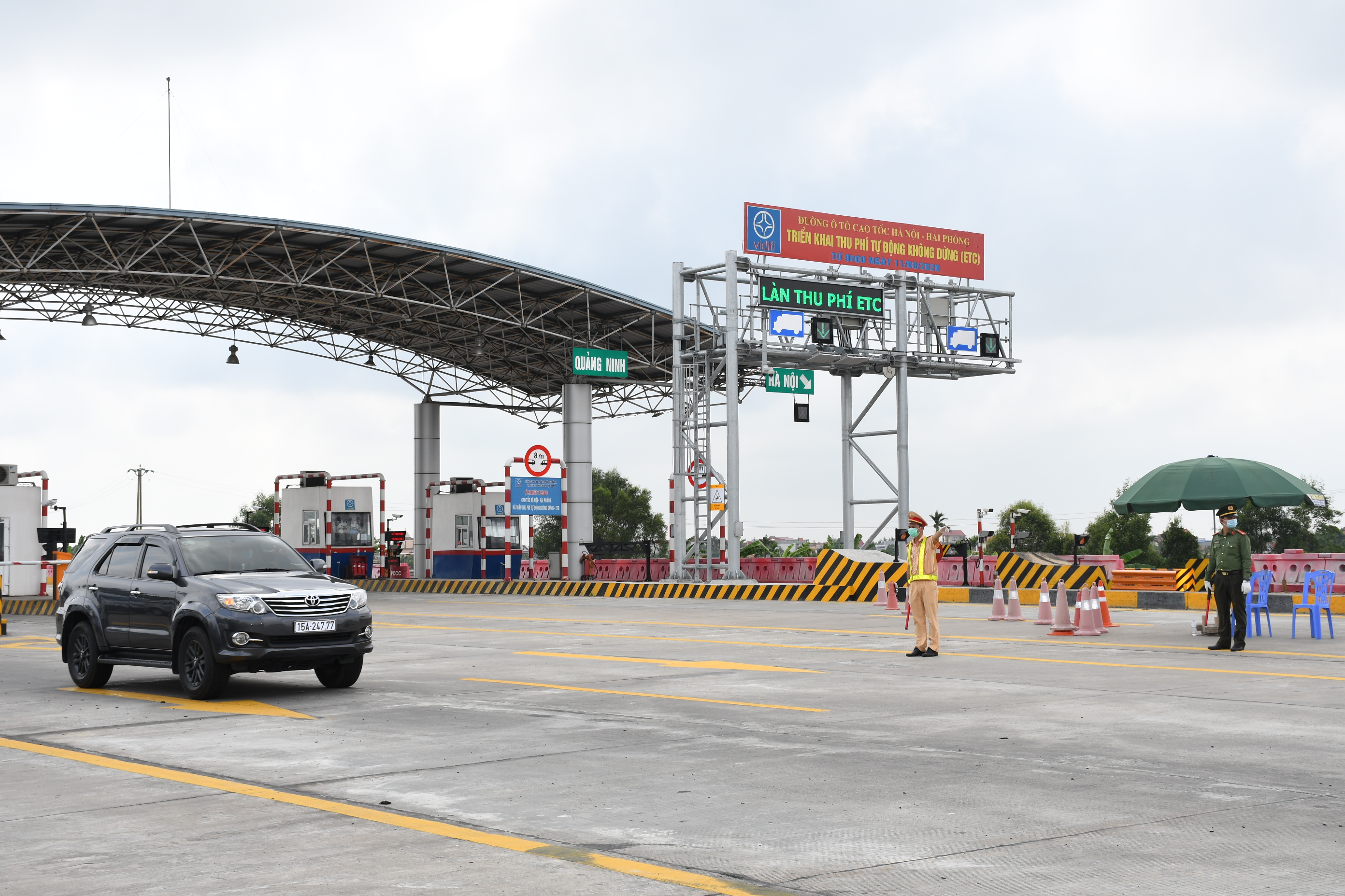 Phát hiện lái xe dương tính với ma túy trên cao tốc Hà Nội - Hải Phòng